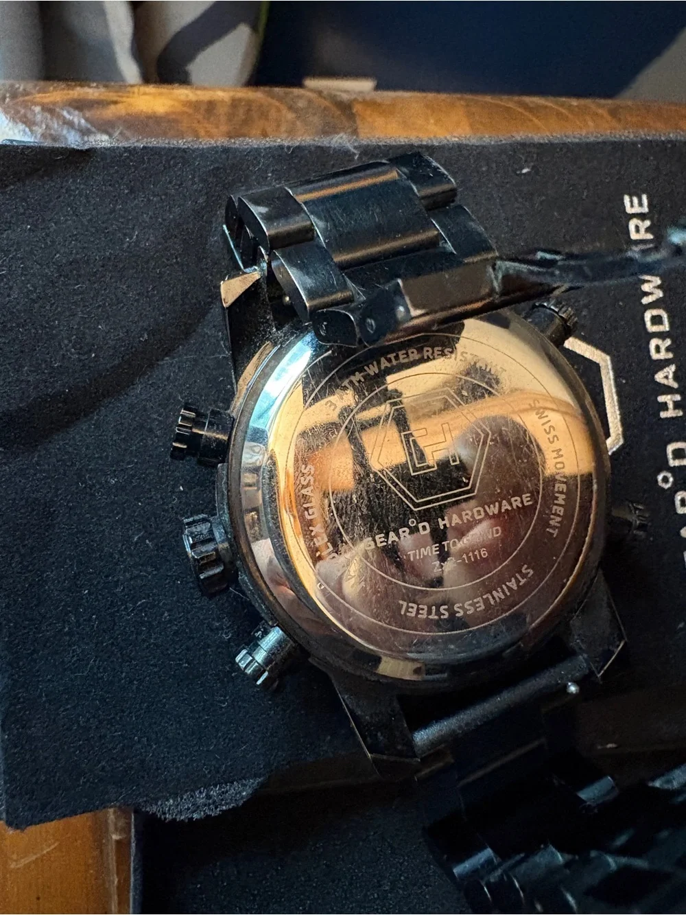 Gear'd Hardware ZX2-1116 Stealth Men’s Watch